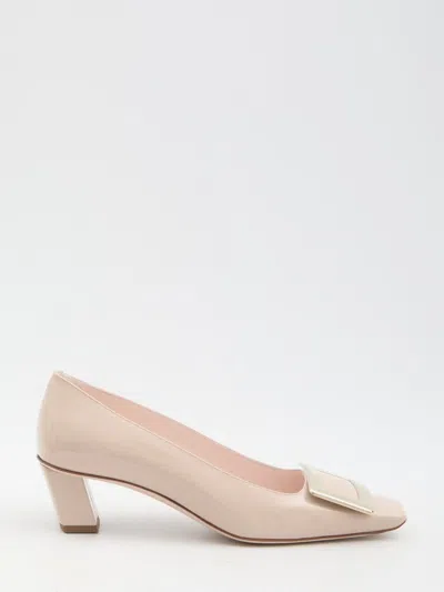 Roger Vivier Light Pink Slip On Pumps