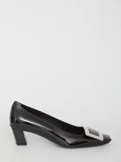 Roger Vivier Pumps Belle Vivier In Patent Leather In Black