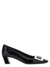 Roger Vivier Belle Vivier Patent Leather Pumps In Black