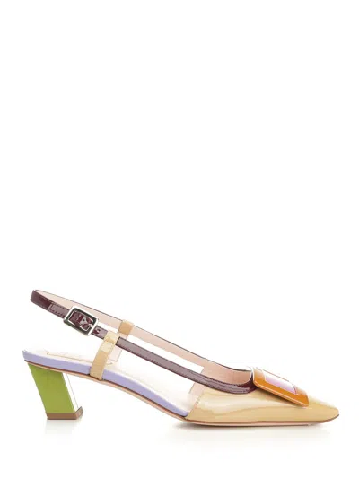 Roger Vivier Belle Vivier Pumps Multicolor In Neutral