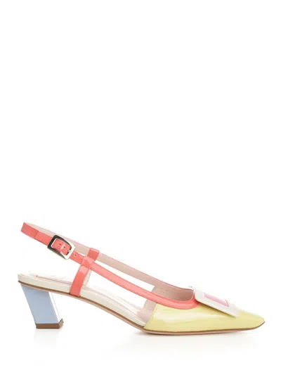 ROGER VIVIER BELLE VIVIER SANDALS MULTICOLOR