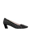 Roger Vivier Chic Belle Vivier Mini Pumps With Skyscraper Heel In Black