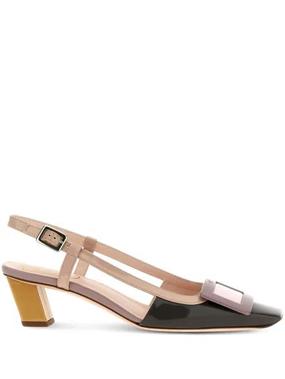 Roger Vivier Belle Vivier Slingback Pumps In B408+c211+c209+l231+m427