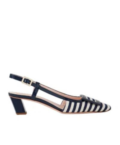 Roger Vivier Belle Vivier Slingback Sandals In Black