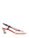 Roger Vivier Belle Vivier Slingback In White