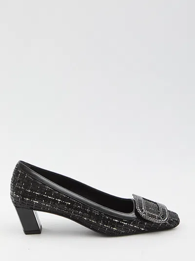 Roger Vivier Belle Vivier Strass Pumps In Black