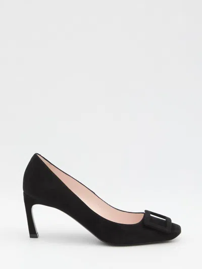 Roger Vivier Belle Vivier Trompette Pumps In Black