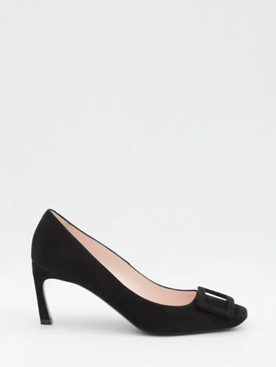 Roger Vivier Belle Vivier Trompette Pumps In Black