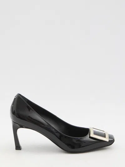 Roger Vivier Belle Vivier Trompette Pumps In Black