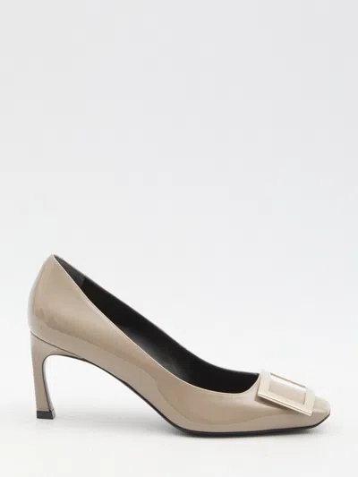 Roger Vivier Belle Vivier Trompette Pumps In Brown