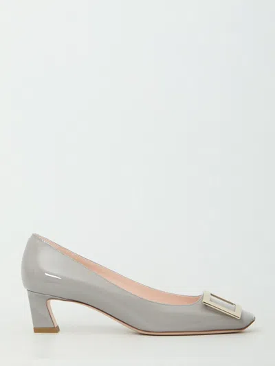 Roger Vivier Dcollet Belle Vivier Trompette In Gray