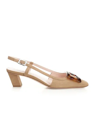 ROGER VIVIER ROGER VIVIER BELLE VIVIER BUCKLED SLINGBACKS