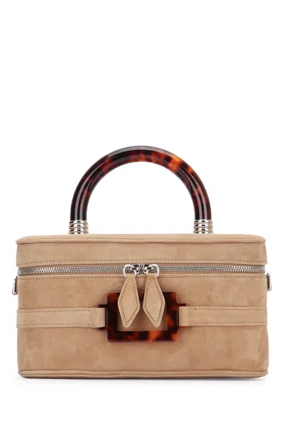Roger Vivier Belle Vivier Vanity Mini Handbag In Pink