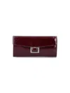 Roger Vivier Belle Vivier Wallet On Chain In Patent Leather