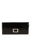 Roger Vivier Belle Vivier Wallet In Black