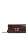 Roger Vivier Belle Vivier Wallet Chain Wallets Violet
