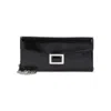 Roger Vivier Belle Vivier Wallet Chain Women In Black