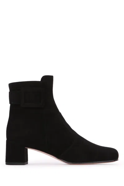 Roger Vivier Black Ankle Boots