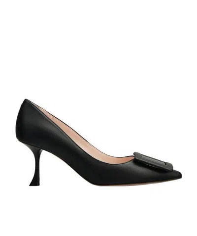 Roger Vivier Black Jacketed High Heels