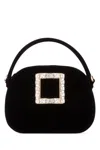Roger Vivier Black Ladybug Mini Crossbody Bag In Black