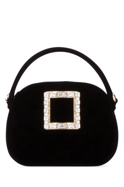 Roger Vivier Black Ladybug Mini Crossbody Bag