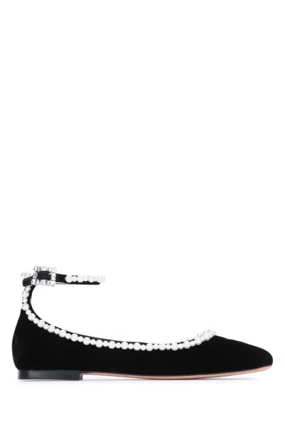 Roger Vivier Black Pearl Ballet Flats