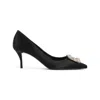 Roger Vivier Efflorescence 65 Satin Pumps
