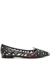 Roger Vivier I Love Vivier Multistrap Ballerinas In Multi