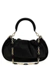 Roger Vivier Women Viv Choc Medium Leather Hobo Bag In Black