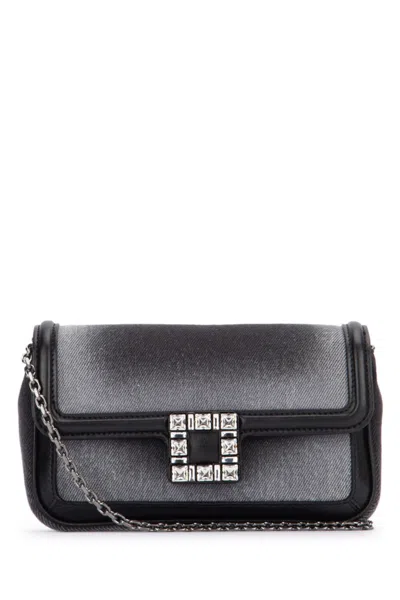 Roger Vivier Black Viv Jeu De Fille Shoulder Bag
