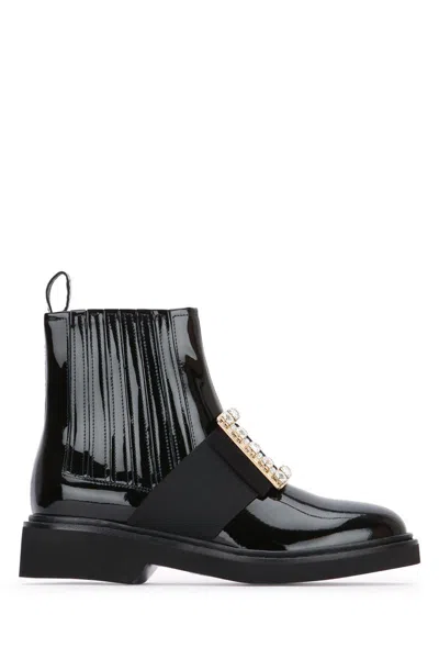 Roger Vivier Boots In Black