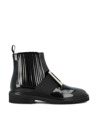 Roger Vivier Boots In Black