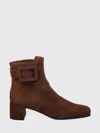 Roger Vivier Boots  Woman Color Walnut In Brown