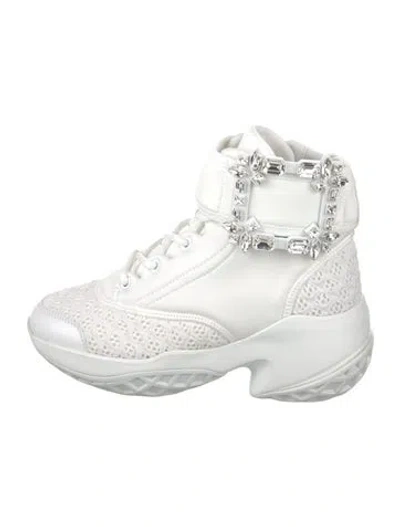 Pre-owned Roger Vivier Boots In White