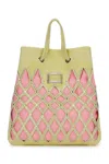 Roger Vivier Cut-out Detailing Structured Tote Bag