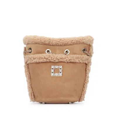 Roger Vivier Borsa A Mano In Neutral
