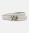 Roger Vivier Belts In White