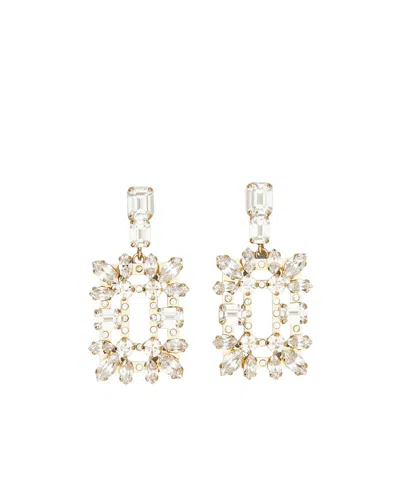 Roger Vivier Broche Vivier Earring In White