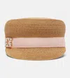 Roger Vivier Broche Vivier Newsboy Cap