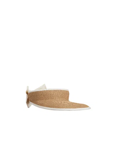 Roger Vivier Broche Vivier Snap-on Sunshade Hat In Nude