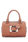 Roger Vivier Women's Belle Vivier Bowling Bag In Pink