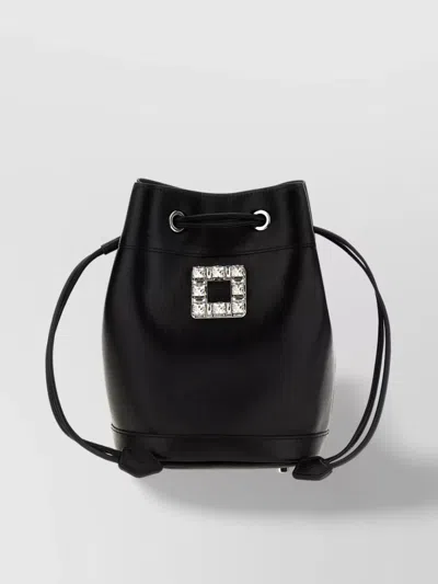 Roger Vivier Bucket Bag With Chain Strap And Embellished Detail