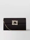 Roger Vivier Buckle Embellished Chain Strap Shoulder Bag