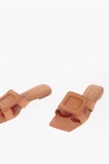 Roger Vivier Stitching Buckle Mules In Leather