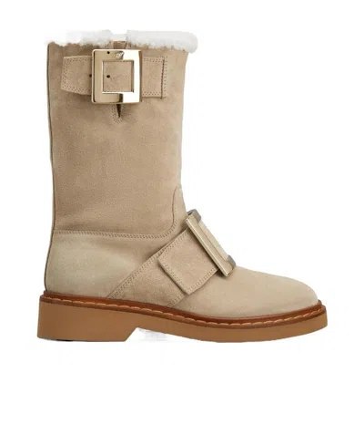 ROGER VIVIER ROGER VIVIER BUCKLED BOOTS