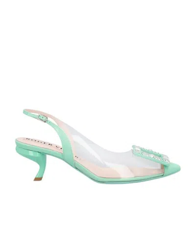 ROGER VIVIER ROGER VIVIER BUCKLED SLINGBACK PUMPS