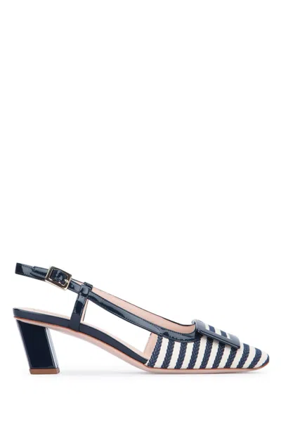 Roger Vivier Bv Lacquered Buc Sling Back Dec 45