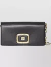 Roger Vivier Chain Strap Leather Shoulder Bag