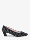 Roger Vivier Chic Belle Vivier Mini Pumps With Skyscraper Heel In Black