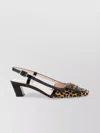 Roger Vivier Chic Slingback Block Heel Pump